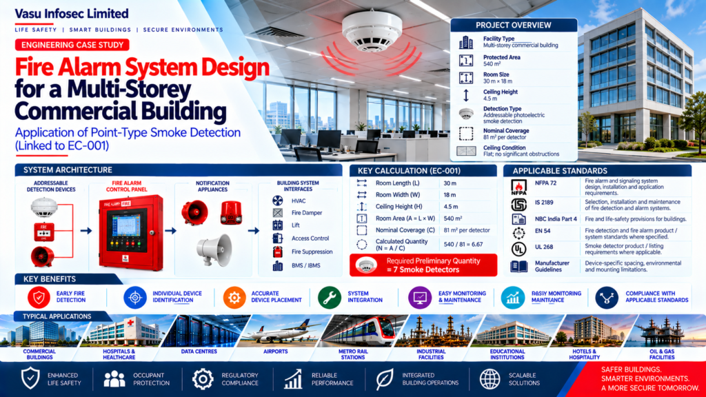 FIRE ALARM SYSTEM DESIGN FOR A MULTI-STOREY COMMERCIAL BUILDING