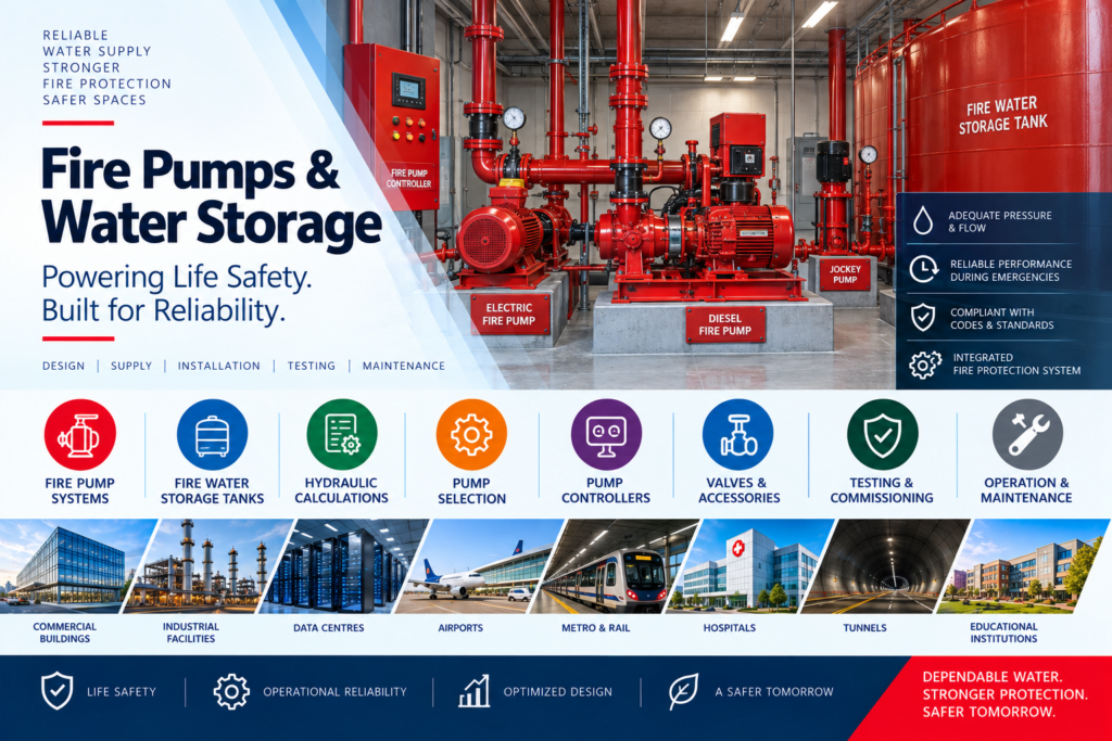 Fire Pumps & Water Storage