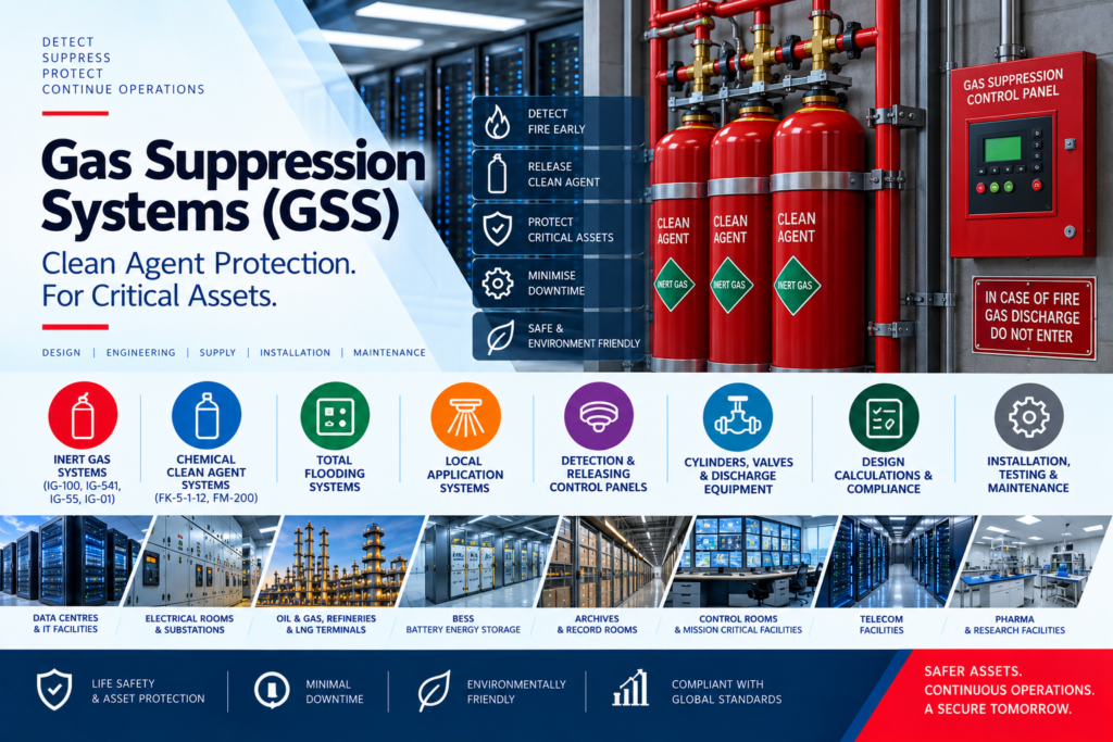 Gas Suppression Systems