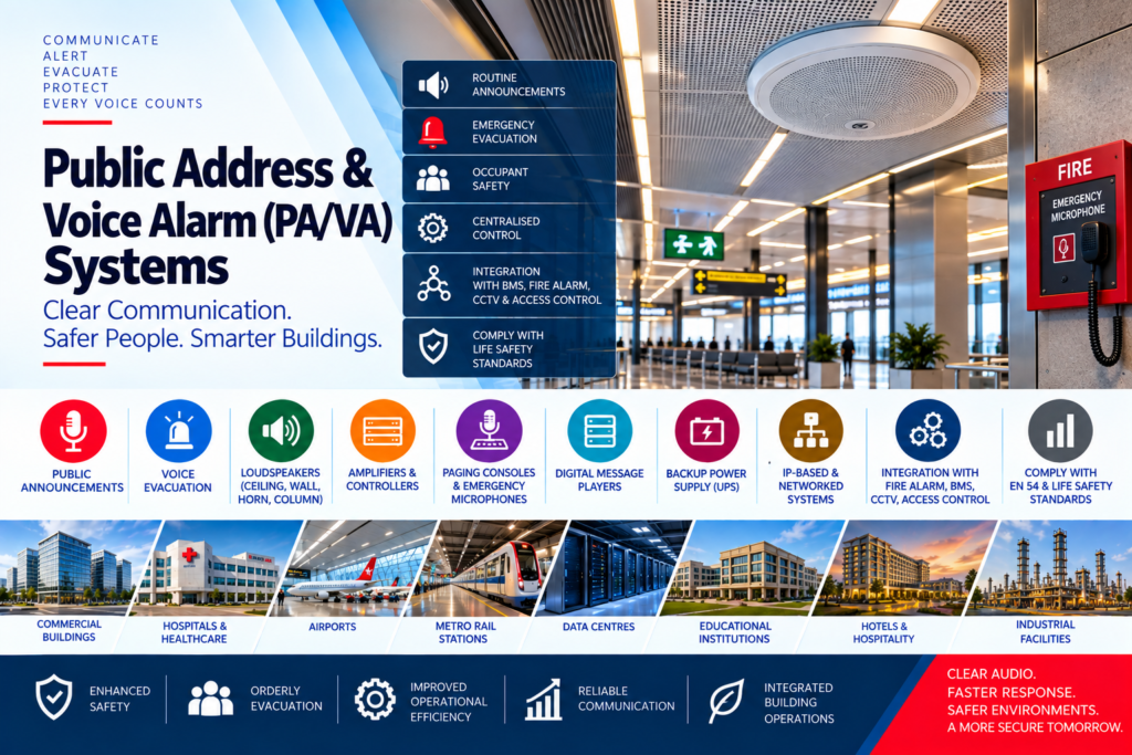 Public Address & Voice Alarm (PA/VA) Systems
