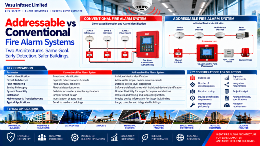Addressable vs Conventional Fire Alarm Systems