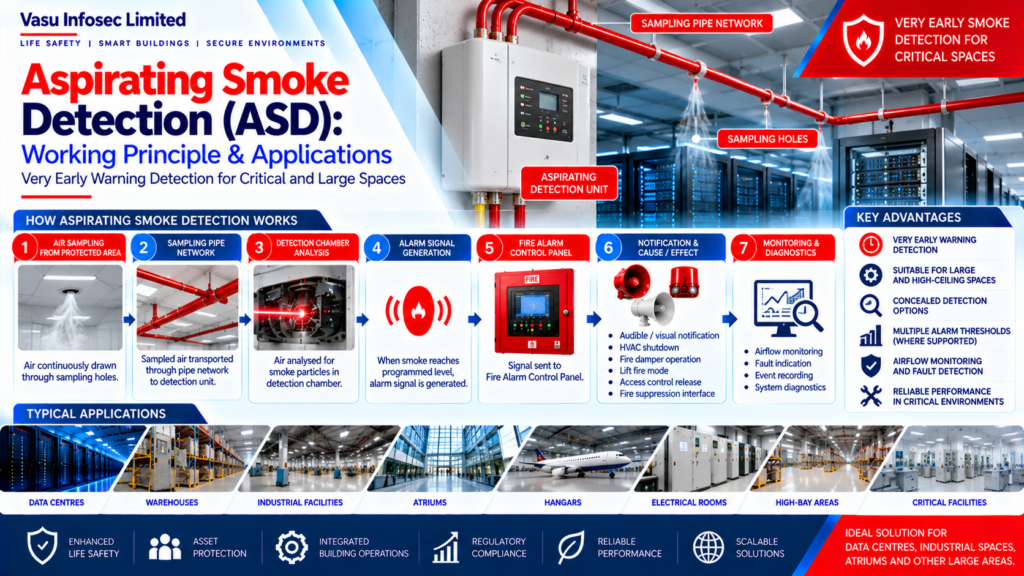 Aspirating Smoke Detection: Working Principle & Applications