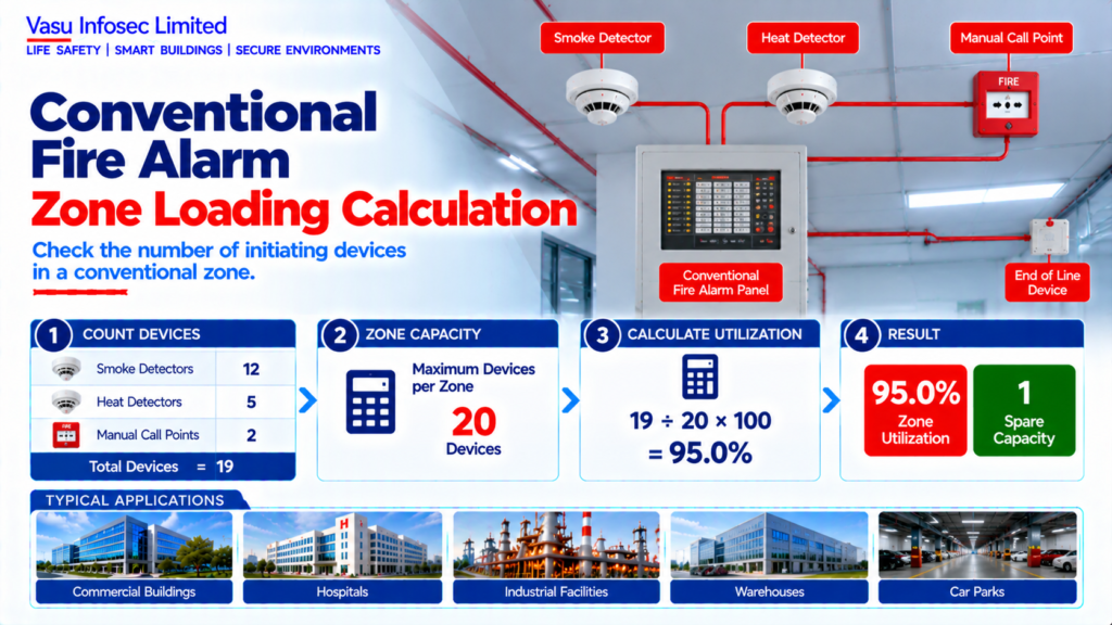 Conventional Fire Alarm Zone Loading Calculation