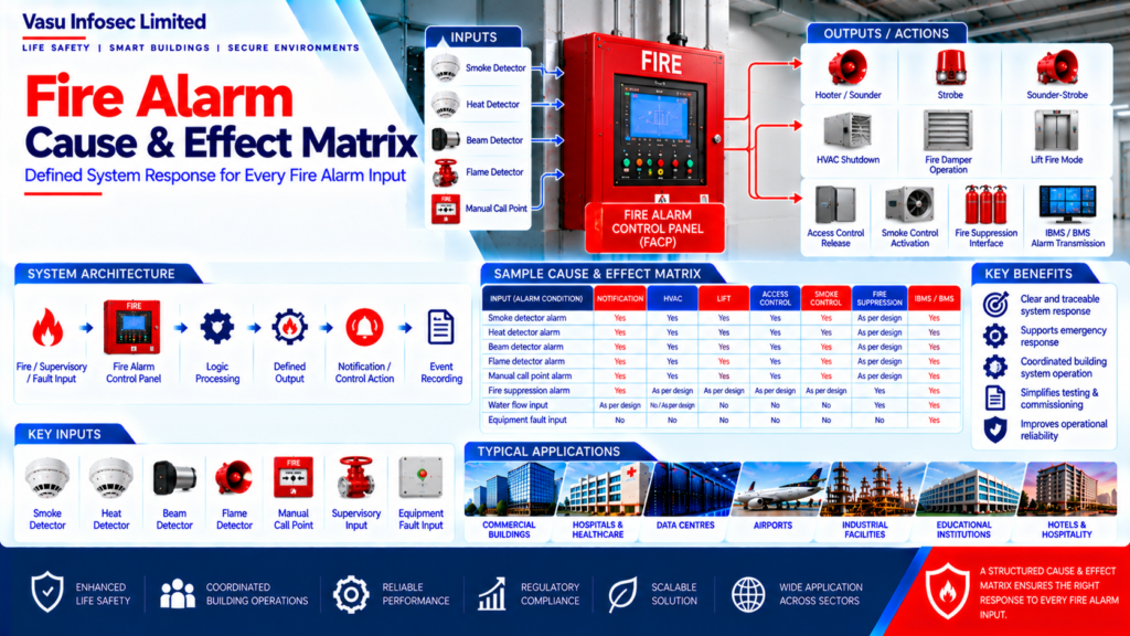 Fire Alarm Cause & Effect Matrix