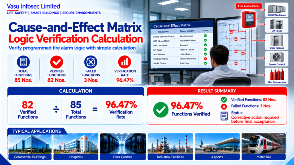 Cause-and-Effect Matrix Logic Verification Calculation