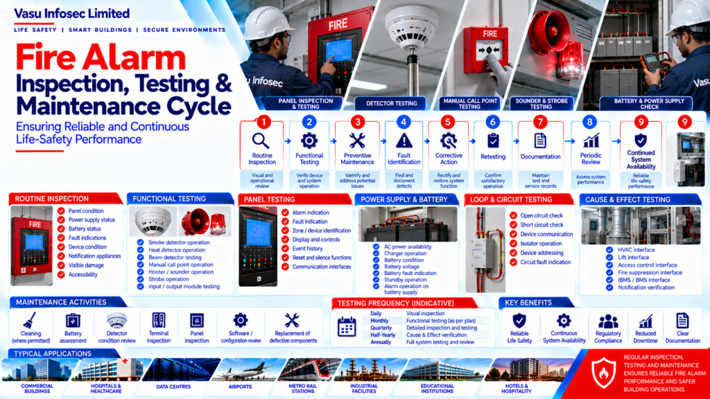 Fire Alarm Inspection, Testing & Maintenance Cycle