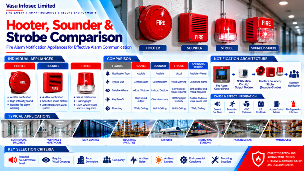 Hooter, Sounder & Strobe Comparison