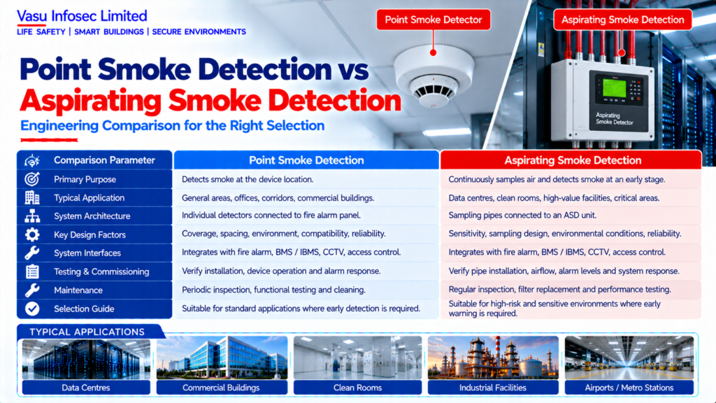 Point Smoke Detection vs Aspirating Smoke Detection