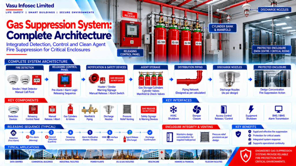 Gas Suppression System: Complete Architecture